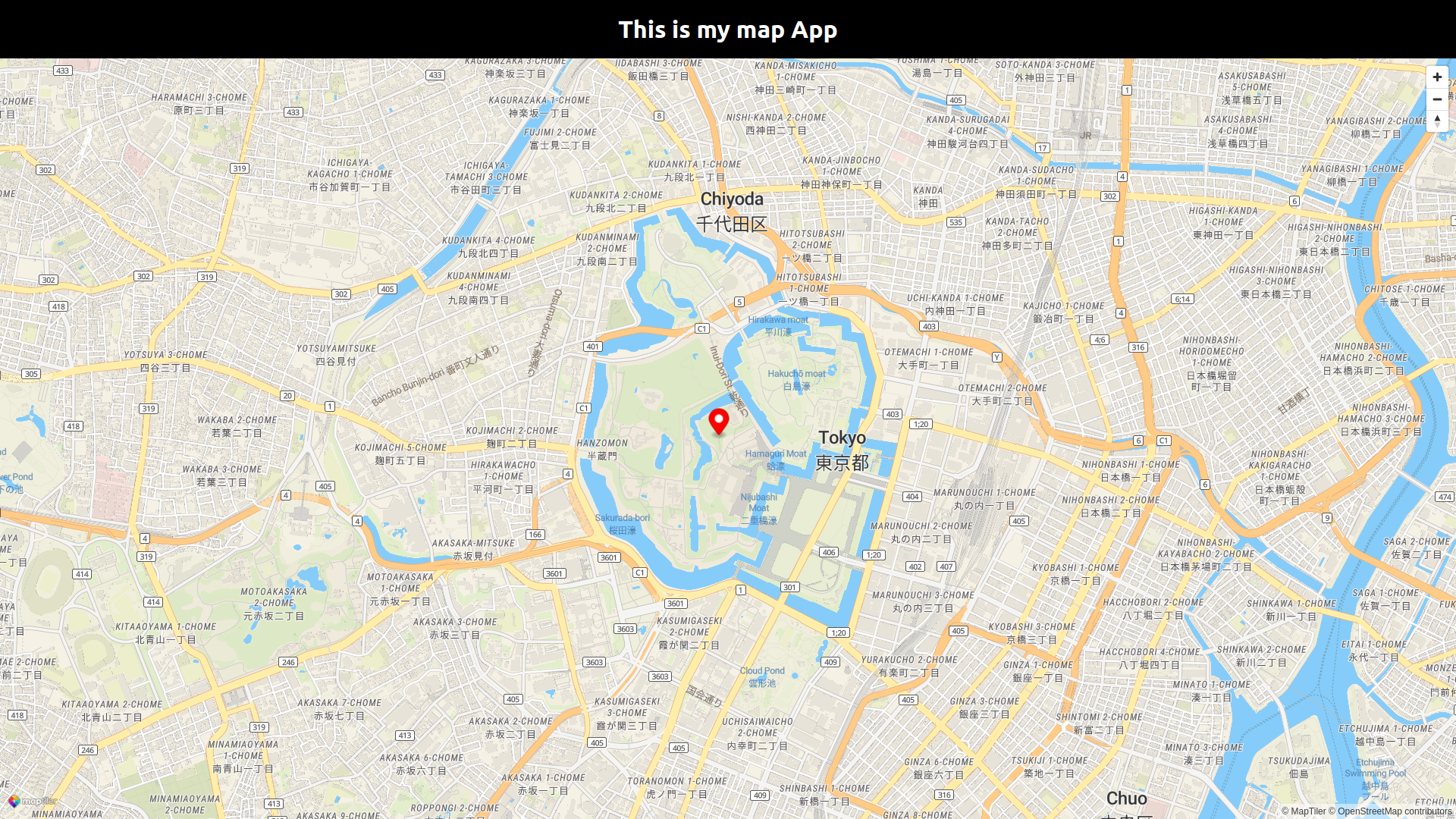 Display a map in Angular using MapLibre GL JS