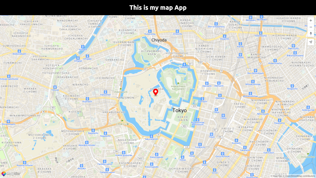 Display a map in Angular using MapTiler SDK JS