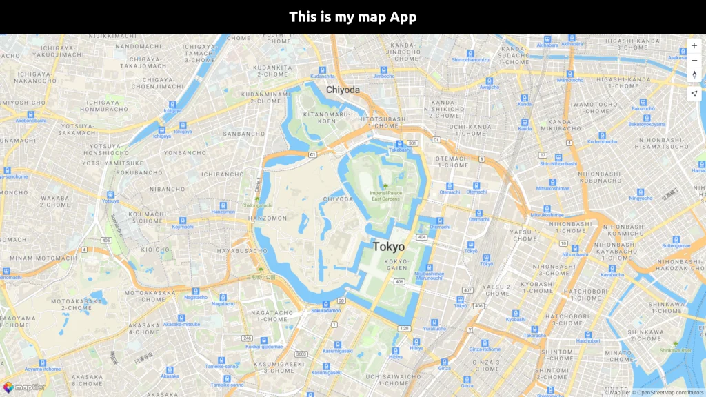 Full-screen map
