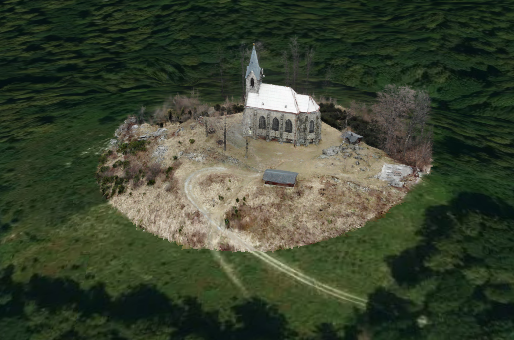 Example of a GeoSplats scene