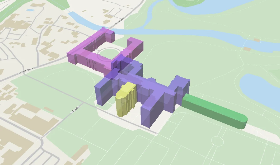 Styled buildings
