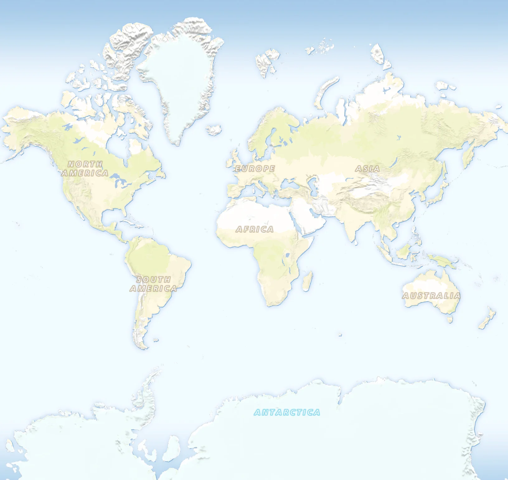 Gradient at poles