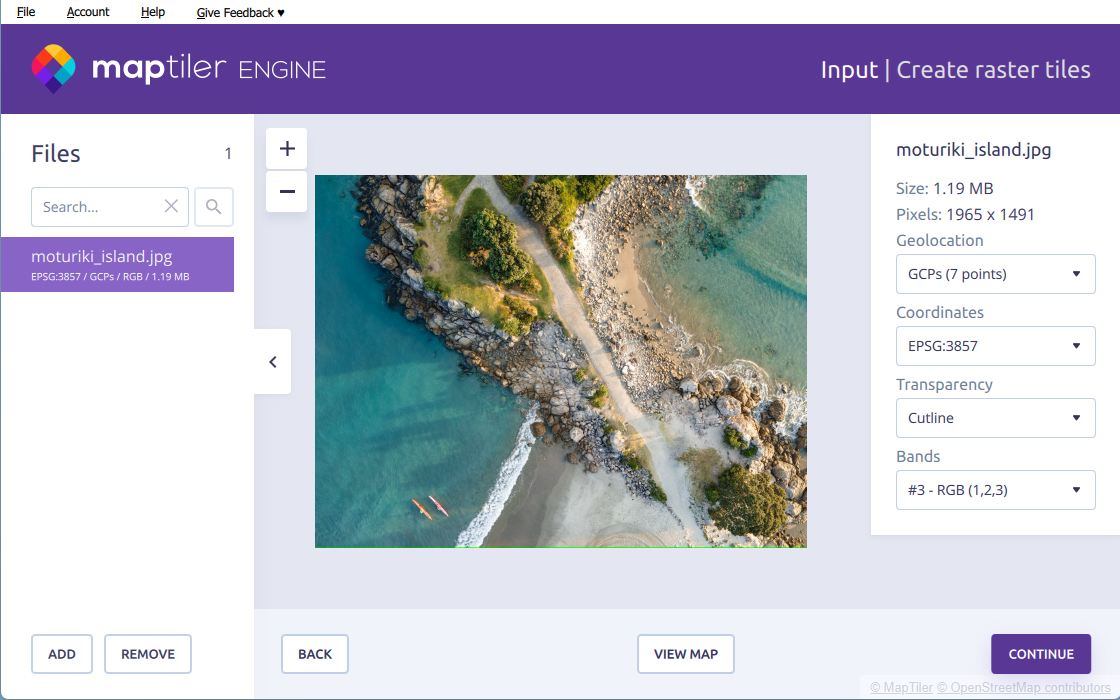 Image settings
