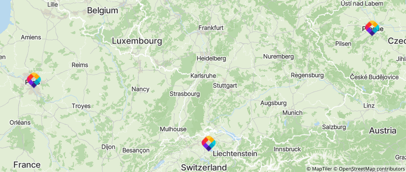 Add multiple custom markers