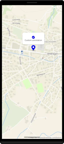 MapTiler Kotlin SDK custom annotation
