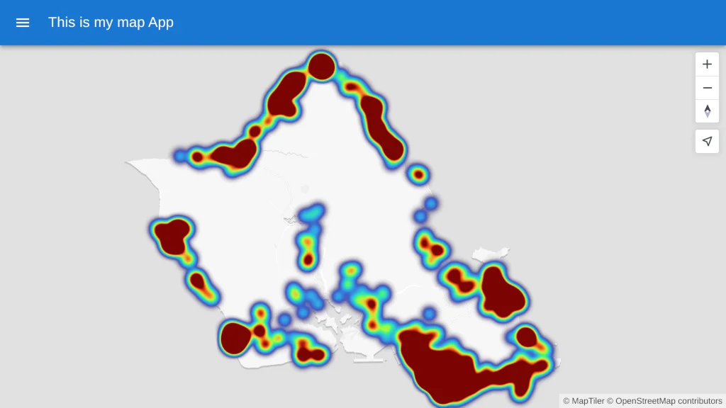 React JS heatmap