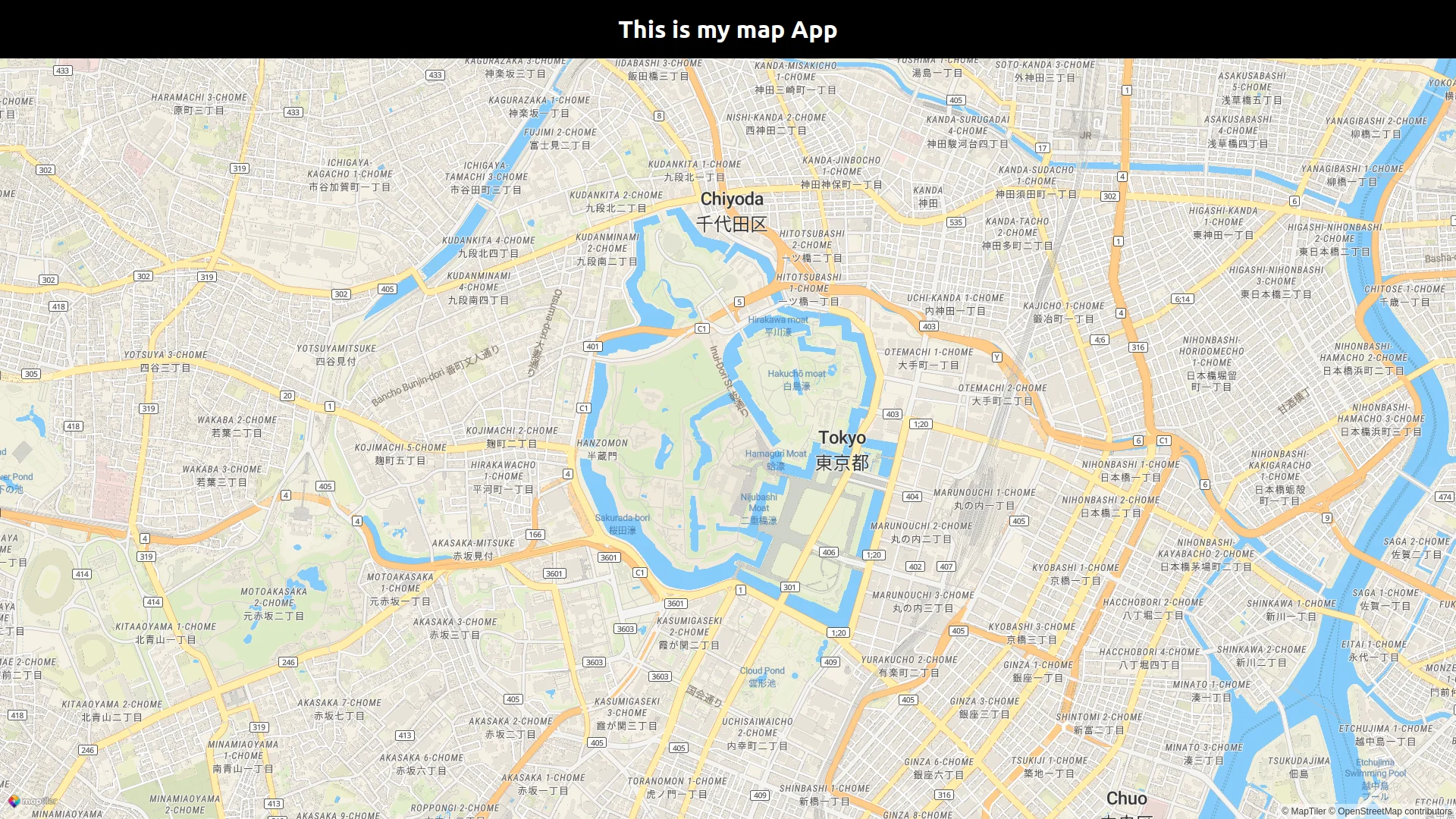 Full-screen map